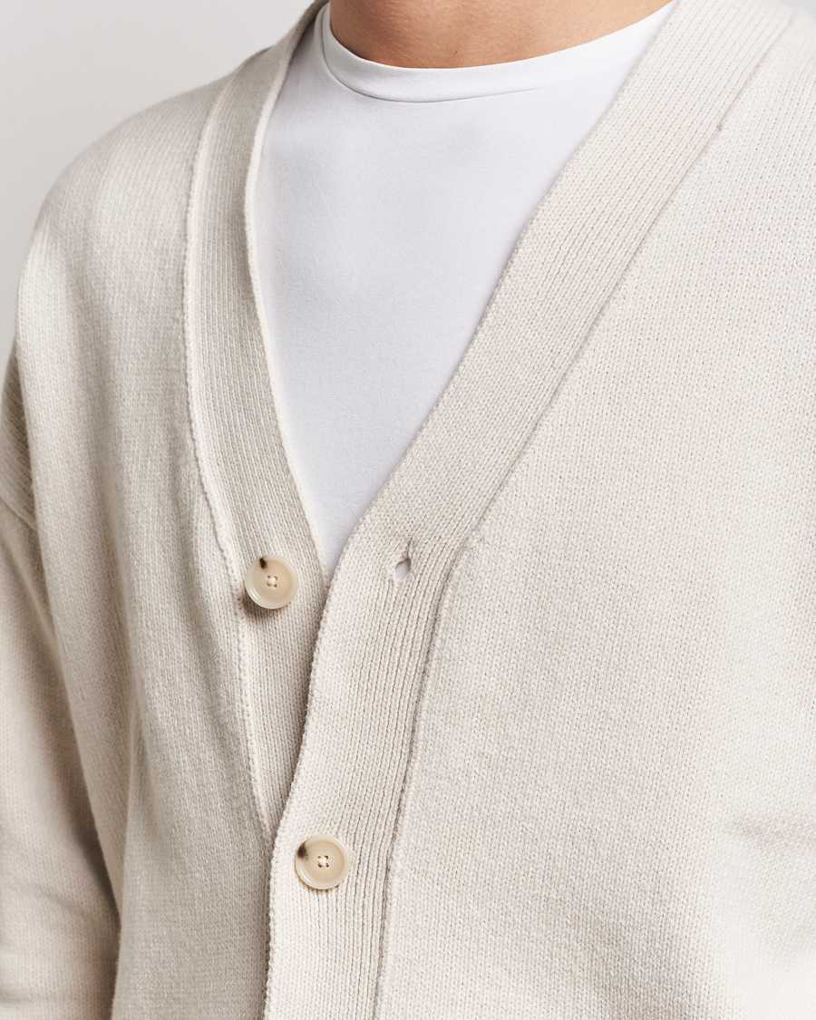 Heren | Truien | BOSS BLACK | Bellaco Knitted Cardigan Open White