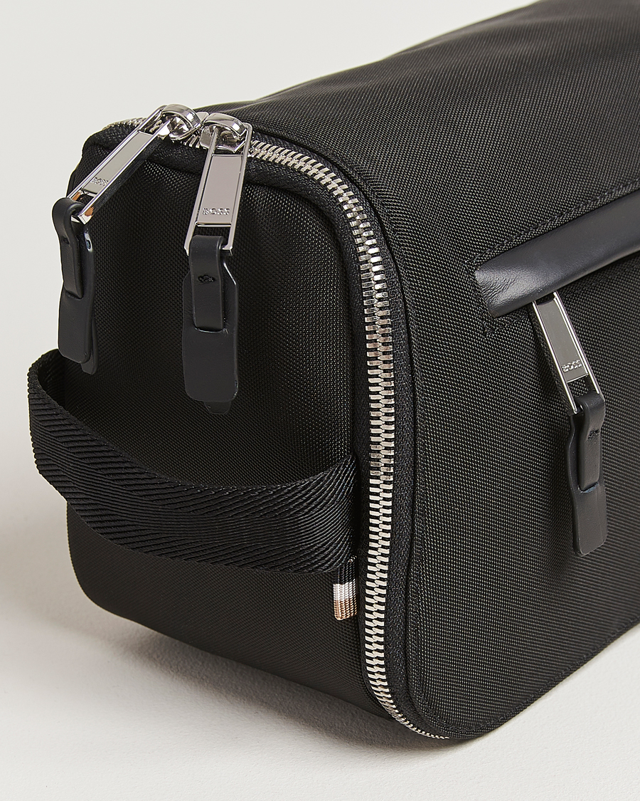 Heren | Tassen | BOSS BLACK | Highway Washbag Black