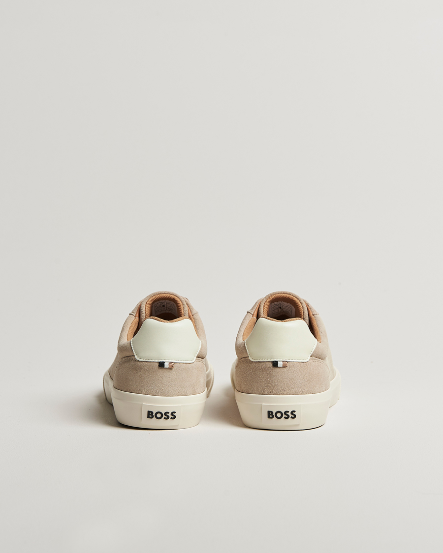 Heren | Sneakers | BOSS BLACK | Aiden Suede Sneaker Light Beige