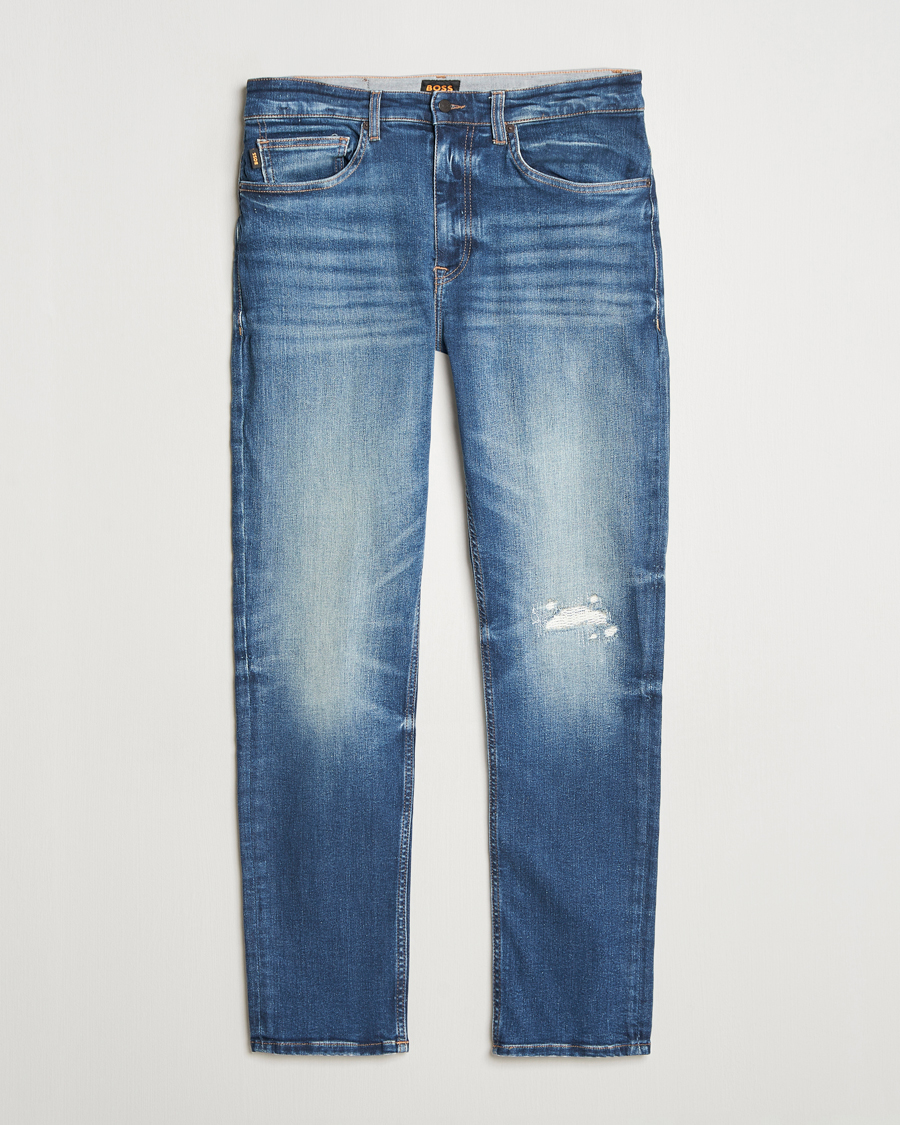 Heren | Jeans | BOSS ORANGE | Delaware Jeans Medium Blue