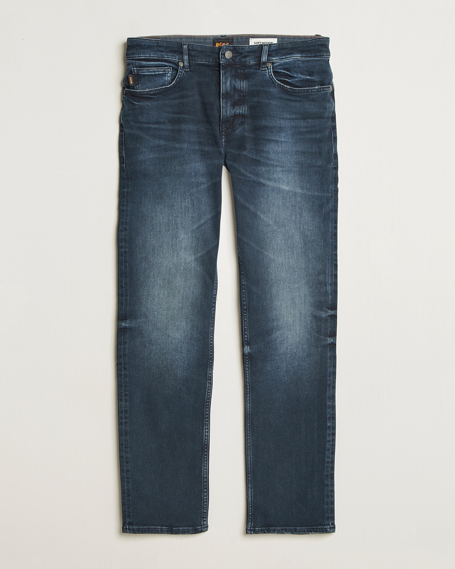 Heren | Jeans | BOSS ORANGE | Delaware Jeans Dark Blue