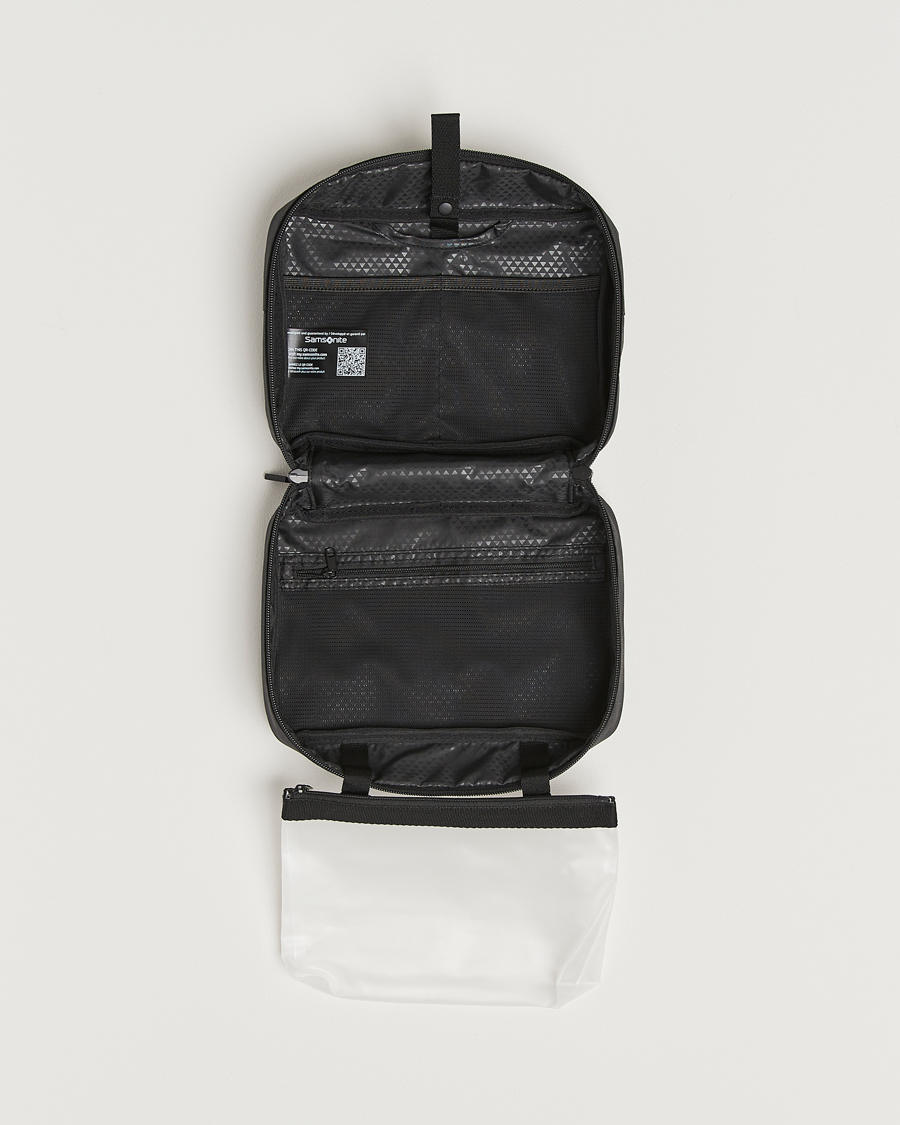 Heren | Tassen | Samsonite | StackD Hanging Toilet Kit Black