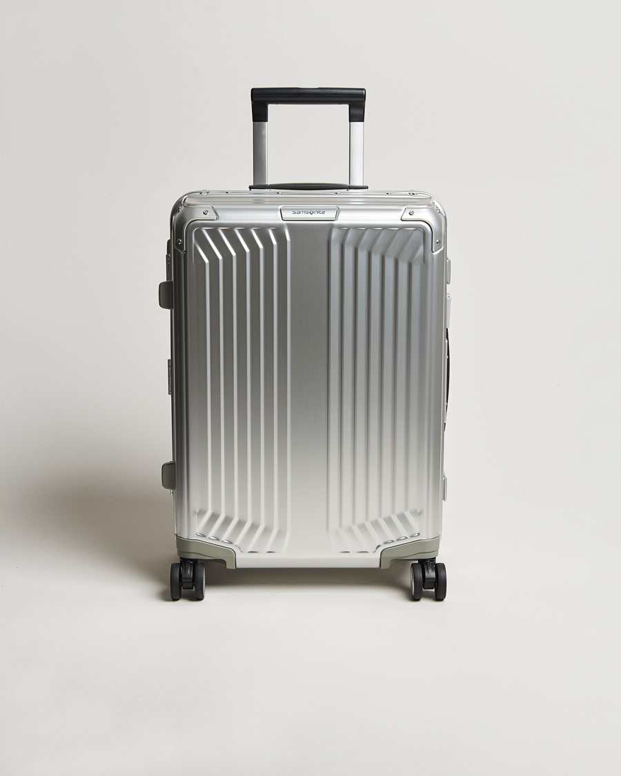 Heren | Tassen | Samsonite | Lite-Box Alu Spinner Carry-On Aluminium