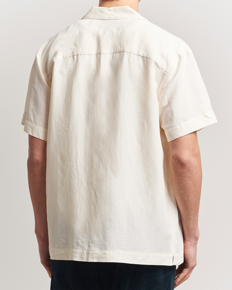 Heren | Overhemden | A.P.C. | Roy Woven Short Sleeve Shirt Ecru