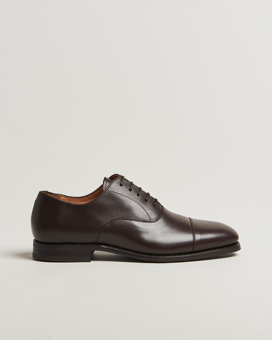 Heren | Oxfords | Myrqvist | Äppelviken Oxford Dark Brown Calf