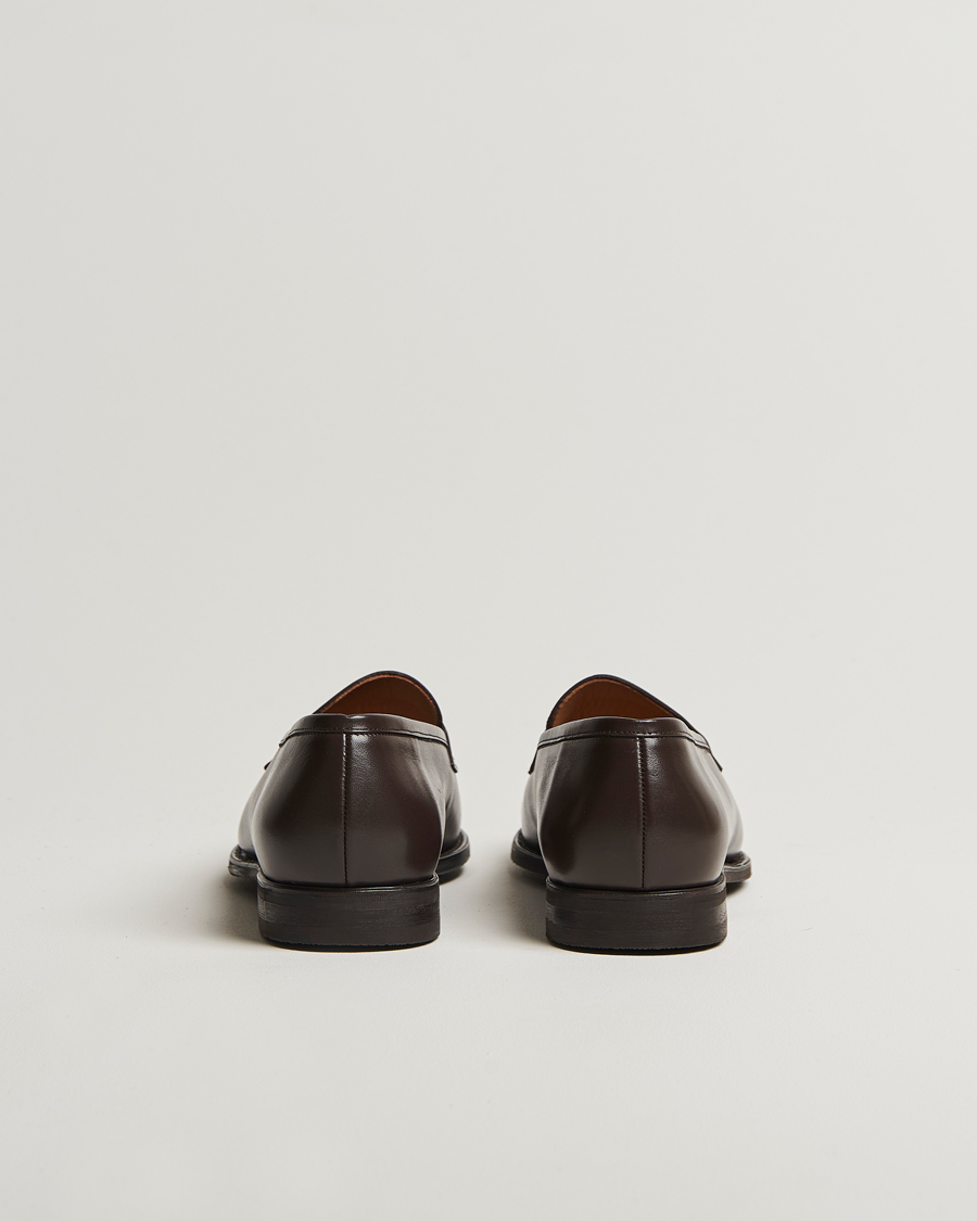 Heren | Instappers | Myrqvist | Stenhammar II Loafer Dark Brown Calf