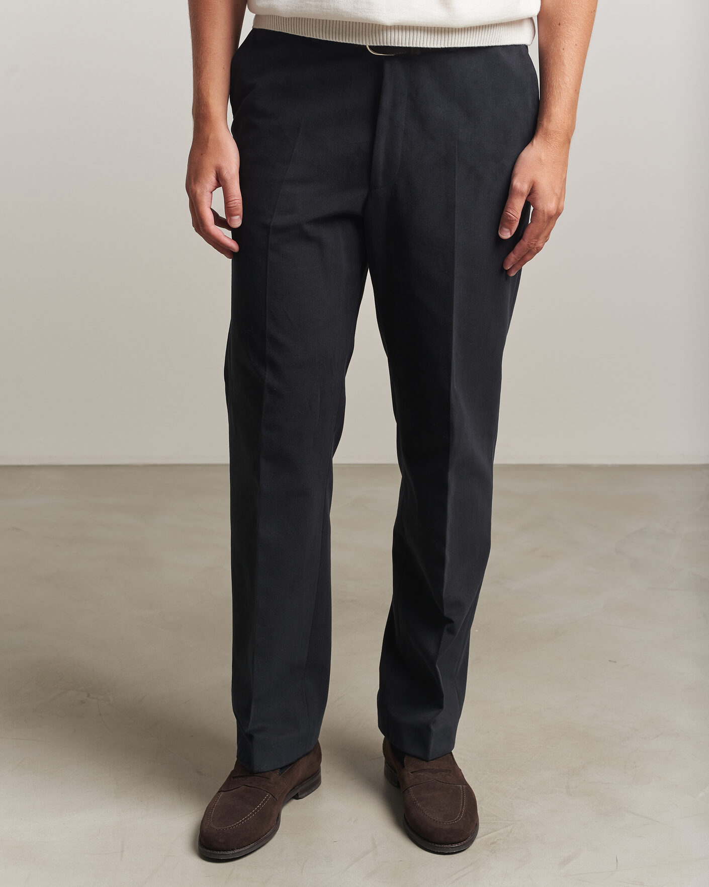 Heren | Instappers | Myrqvist | Stenhammar II Loafer Dark Brown Suede
