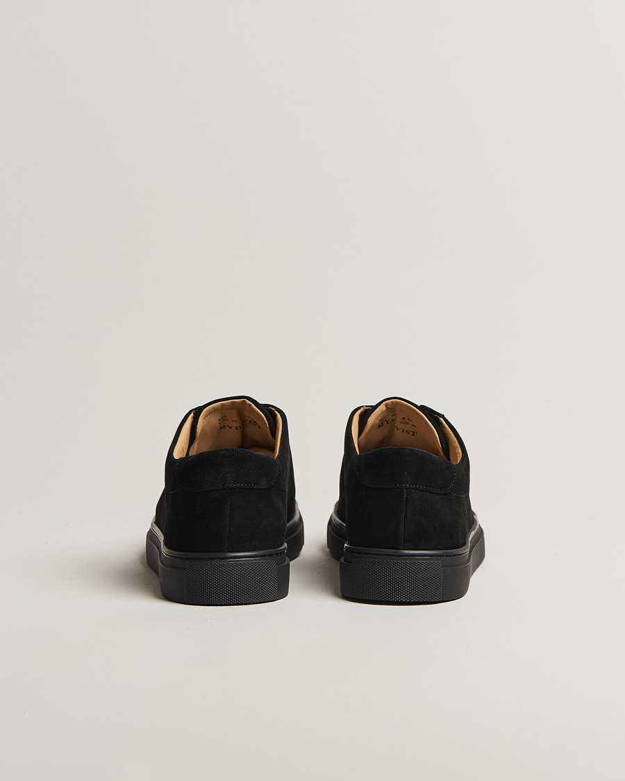Heren | Sneakers | Myrqvist | Alnö Sneakers Black Suede