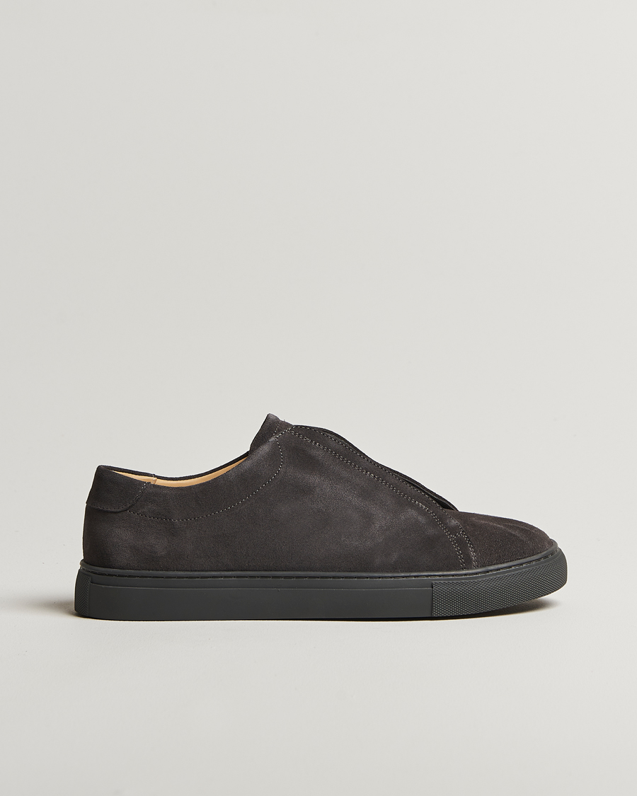Heren | Sneakers | Myrqvist | Alnö Sneakers Grey Suede