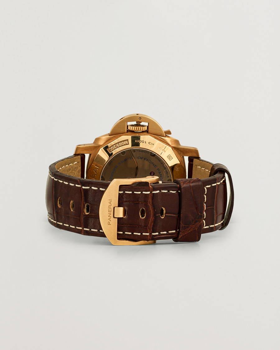 Heren | Panerai Pre-Owned Luminor GMT PAM00289 18K | Panerai Pre-Owned | Luminor GMT PAM00289 18K