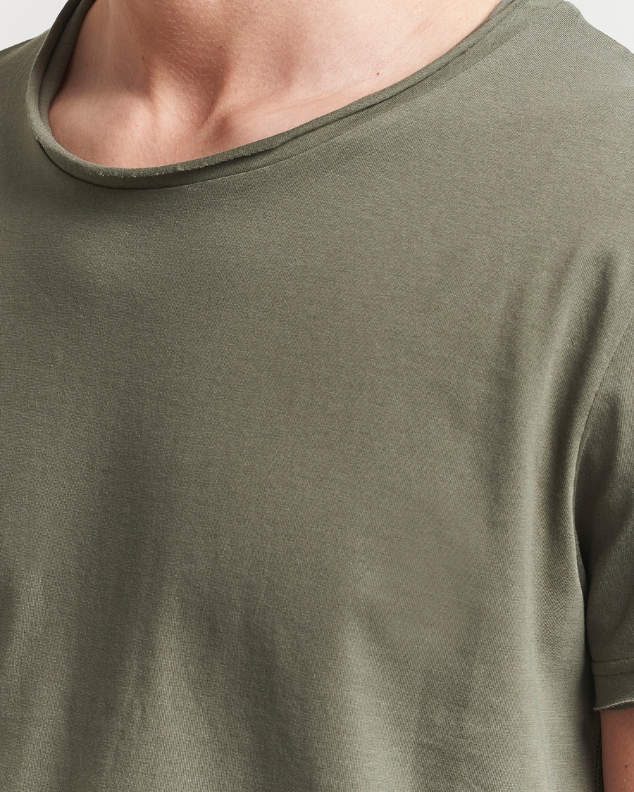 Heren | T-shirts | Bread & Boxers | Crew Neck Relaxed T-Shirt Khaki Green
