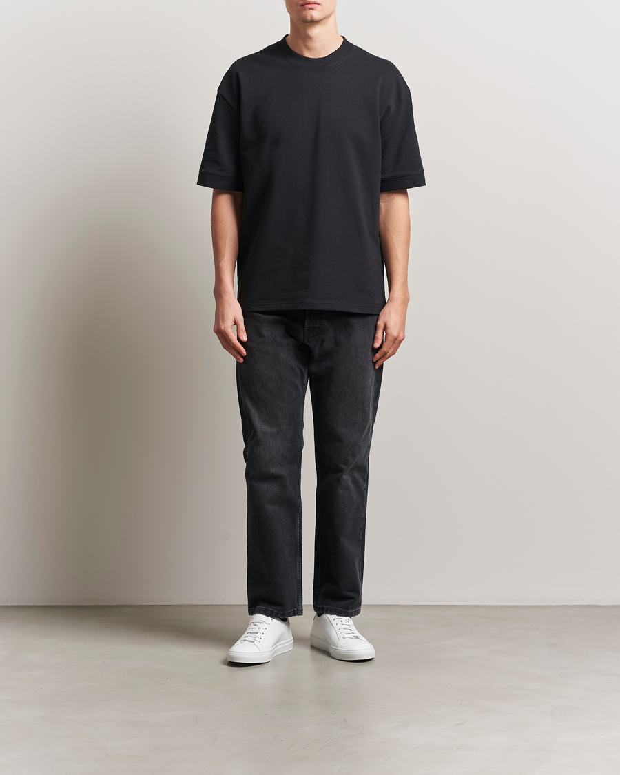Heren | T-shirts | Bread & Boxers | Loungewear T-Shirt Black