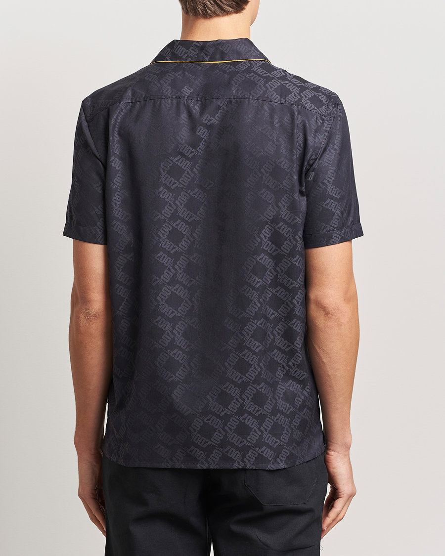 Heren | Overhemden | Orlebar Brown | Hibbert 007 Monogram Shirt Black