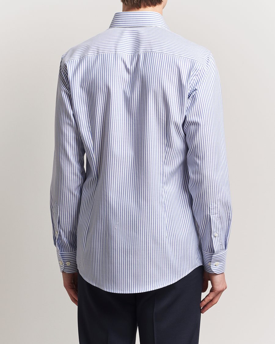 Heren | Overhemden | Eton | Slim Fit Signature Oxford Shirt Blue/White