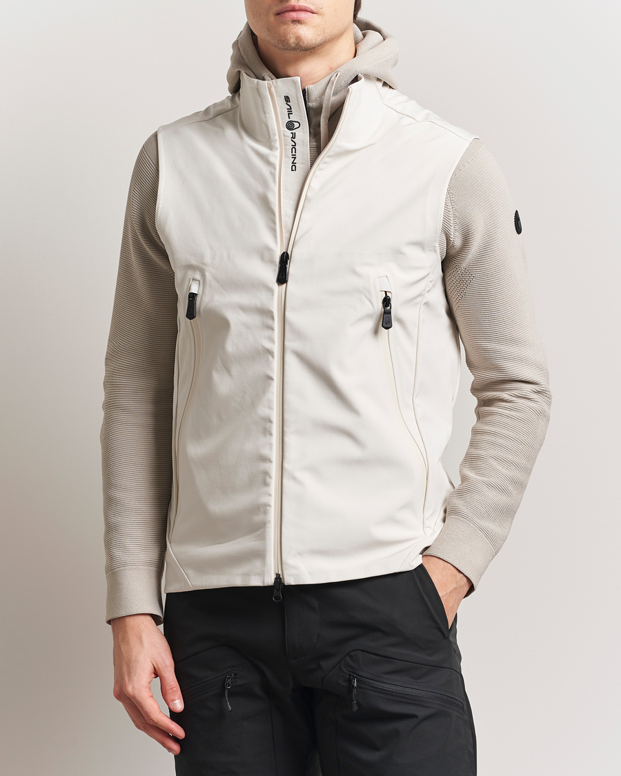Heren | Jassen | Sail Racing | Spray Softshell Vest Ivory