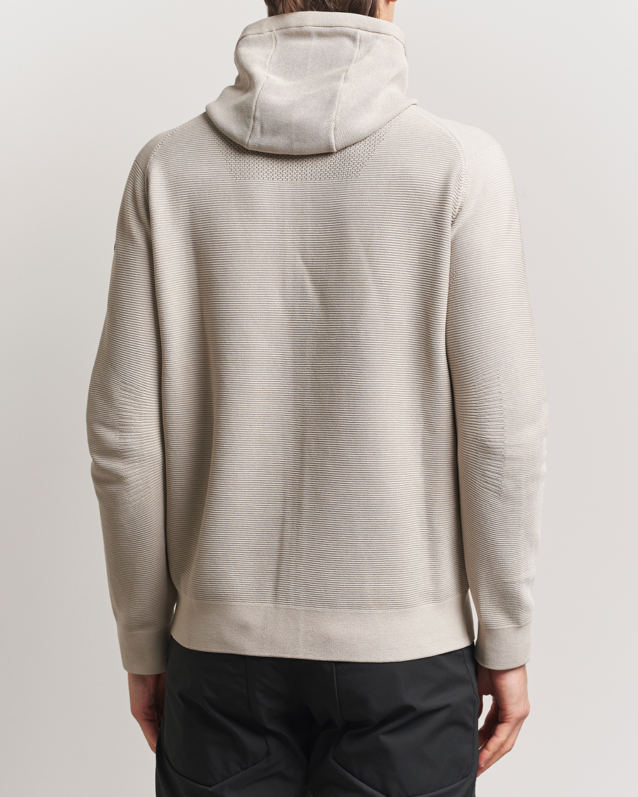 Heren | Truien | Sail Racing | Element Seamless Hooded Full Zip Sand