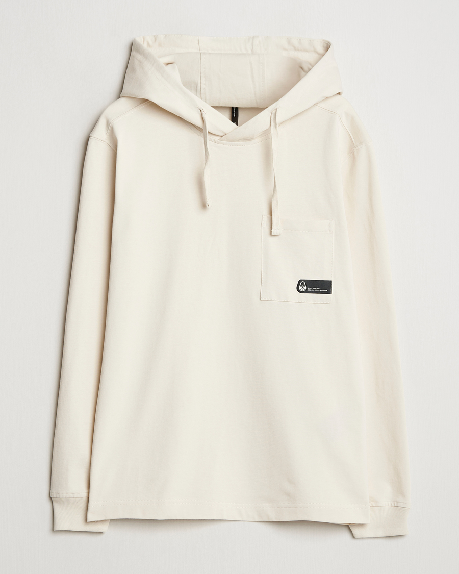 Heren | Truien | Sail Racing | Cyclone Heavy Cotton Hoodie Off White