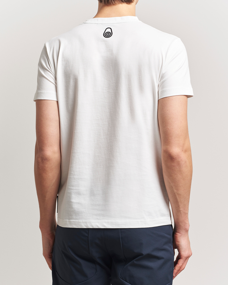 Heren | T-shirts | Sail Racing | Bowman Crew Neck T-Shirt Storm White