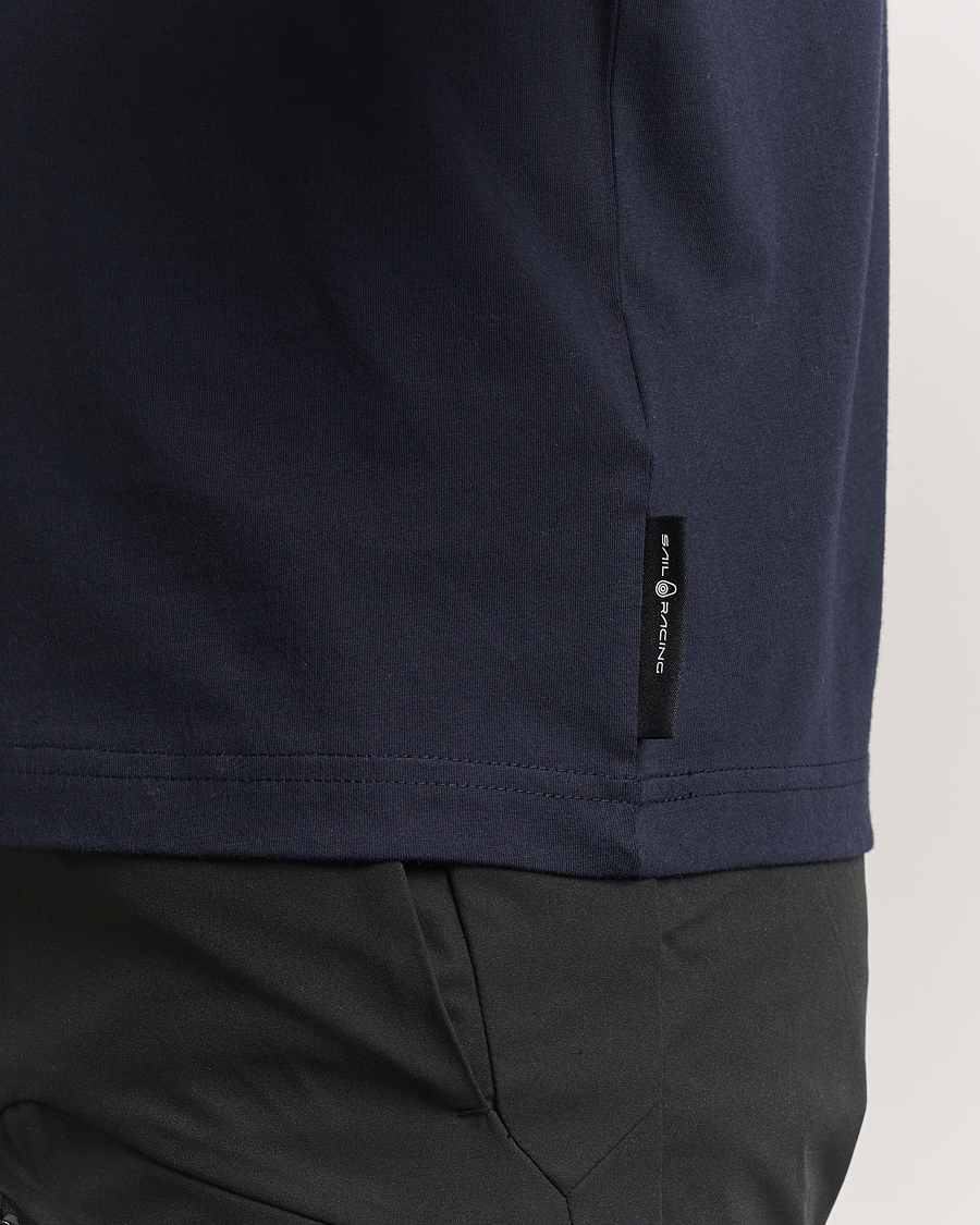 Heren | T-shirts | Sail Racing | Bowman Crew Neck T-Shirt Dark Navy