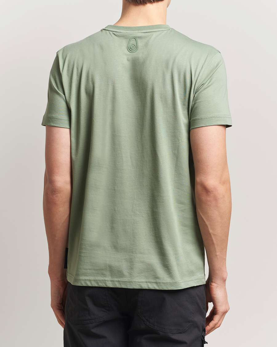 Heren | T-shirts | Sail Racing | Bowman Crew Neck T-Shirt Hedge Green