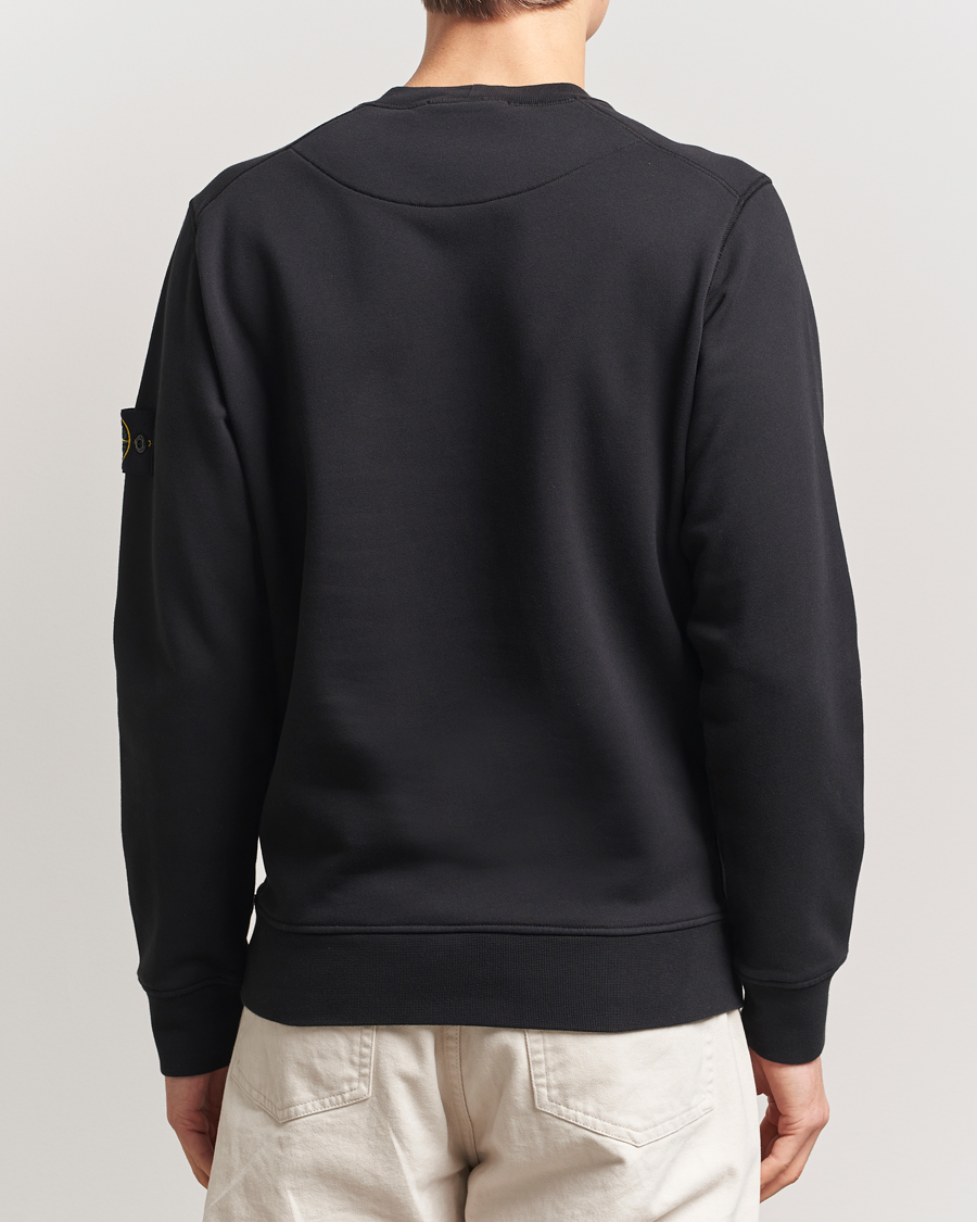 Heren | Truien | Stone Island | Garment Dyed Fleece Sweatshirt Black