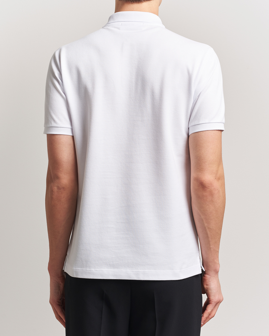 Heren | Polo's | Stone Island | Organic Cotton Pique Polo White