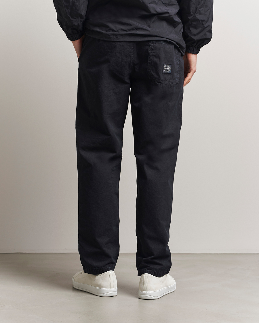 Heren | Broeken | Stone Island | Brushed Cotton Canvas Fatigue Pants Navy Blue