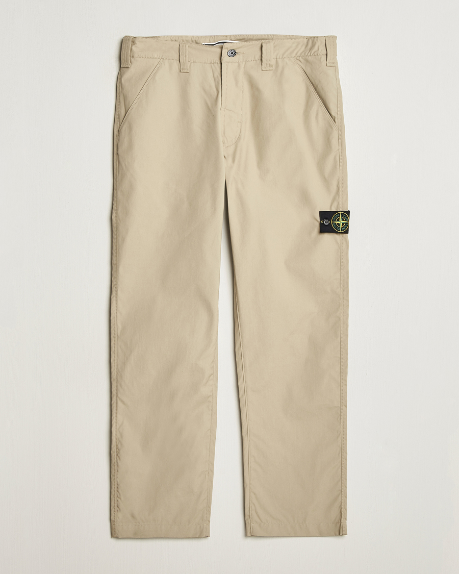Heren | Broeken | Stone Island | Supima Cotton Canvas Pants Desert