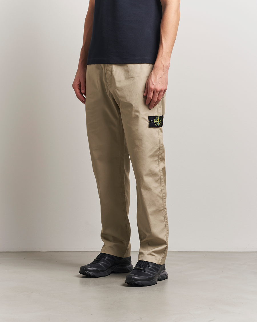 Heren | Broeken | Stone Island | Supima Cotton Canvas Pants Desert