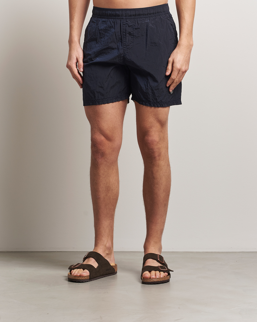 Heren | Zwembroek | Stone Island | Nylon Metal Econyl Swimshorts Navy Blue