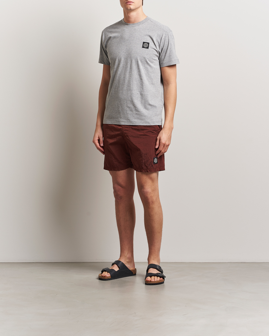 Heren | Zwembroek | Stone Island | Nylon Metal Econyl Swimshorts Copper
