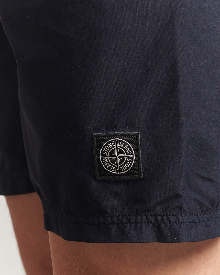 Heren | Zwembroek | Stone Island | Brushed Nylon Swimshorts Navy Blue