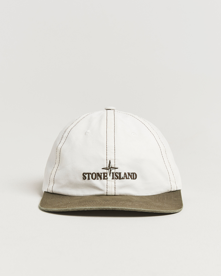 Heren | Hoeden en petten | Stone Island | Tela Resinata Block Colour Cap Military Green