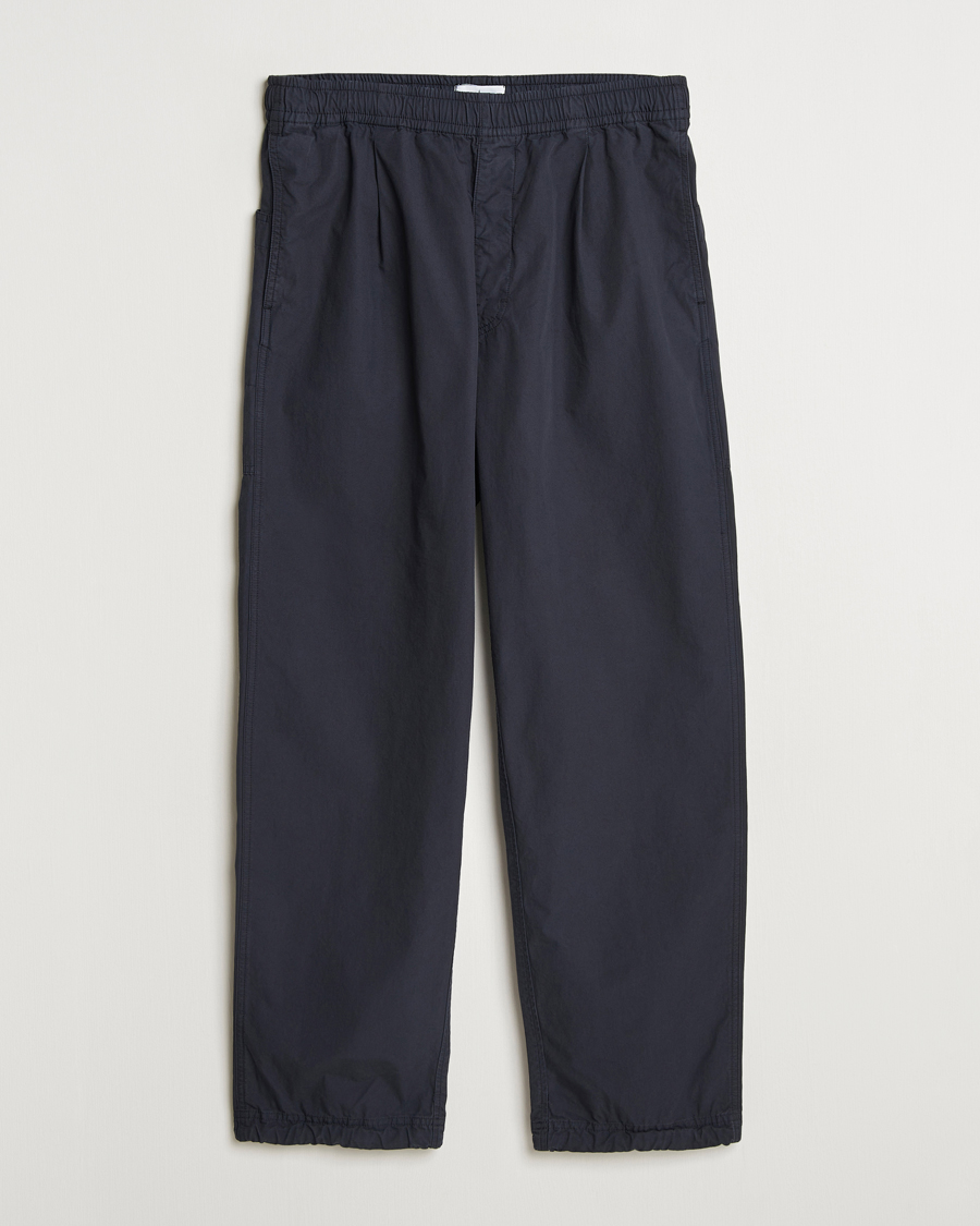 Heren | Broeken | Stone Island | Marina Organic Cotton Tela Pants Navy Blue