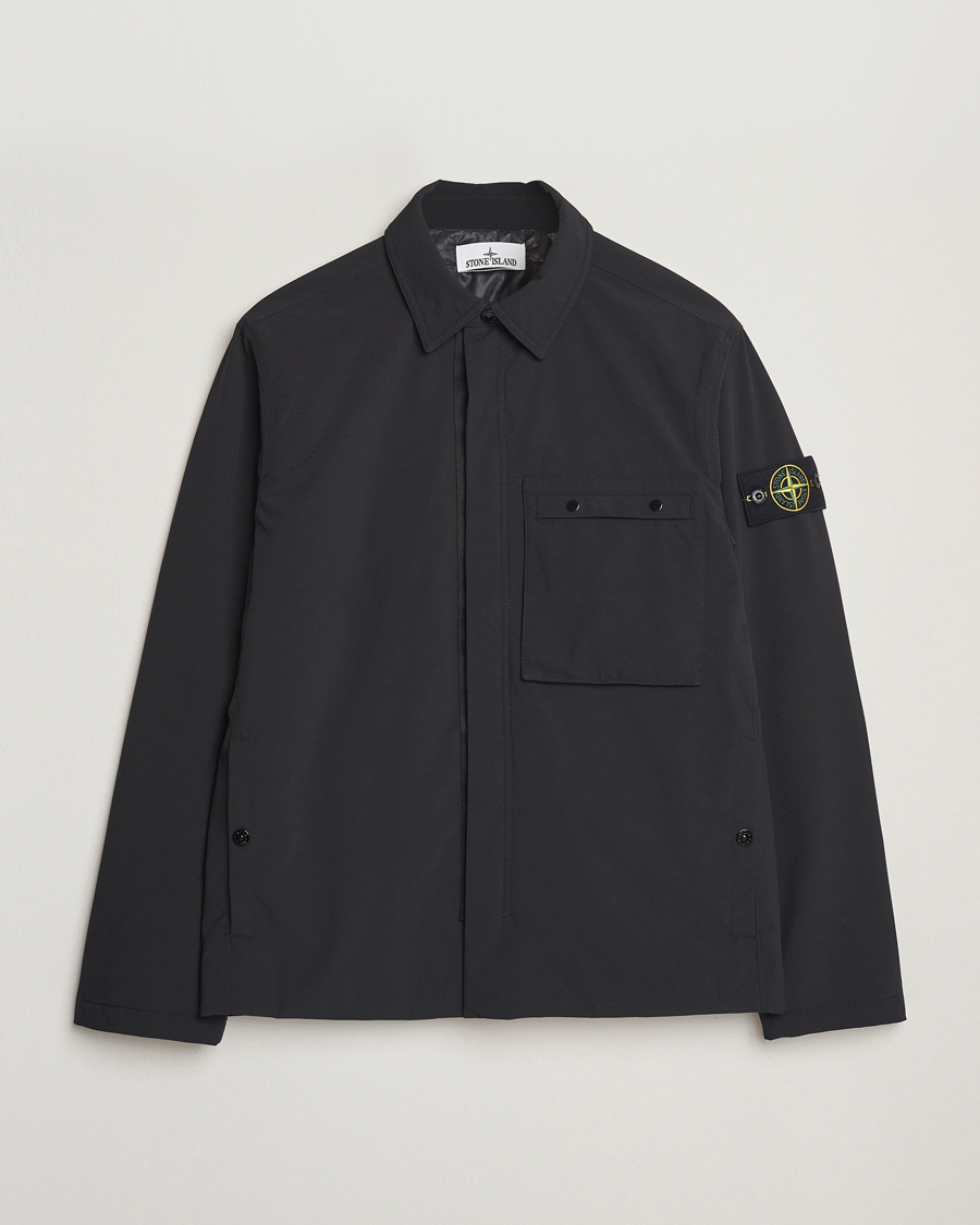 Heren | Jassen | Stone Island | Soft Shell Coach Jacket Black