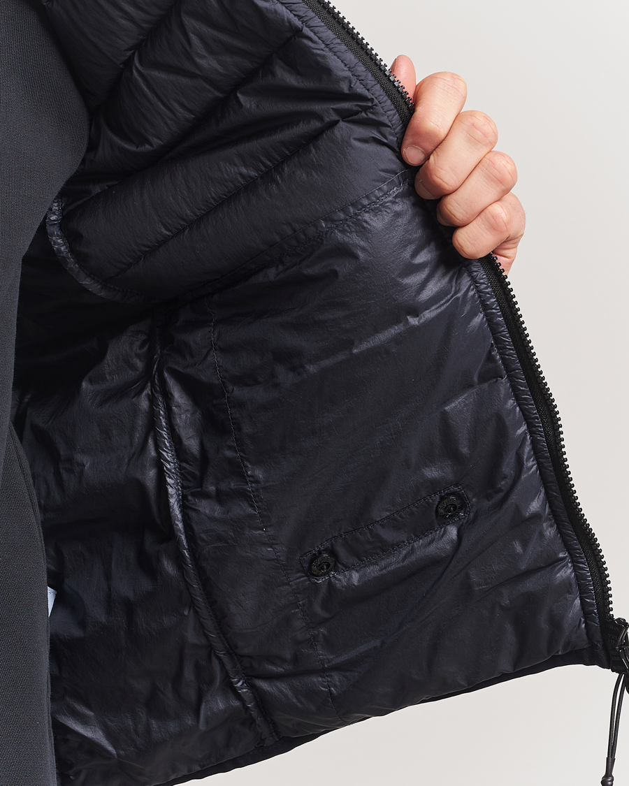 Heren | Gilets | Stone Island | Nylon Down Vest Navy Blue