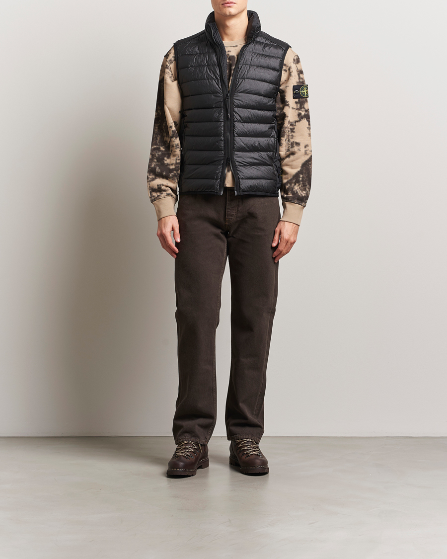 Heren | Gilets | Stone Island | Nylon Down Vest Black