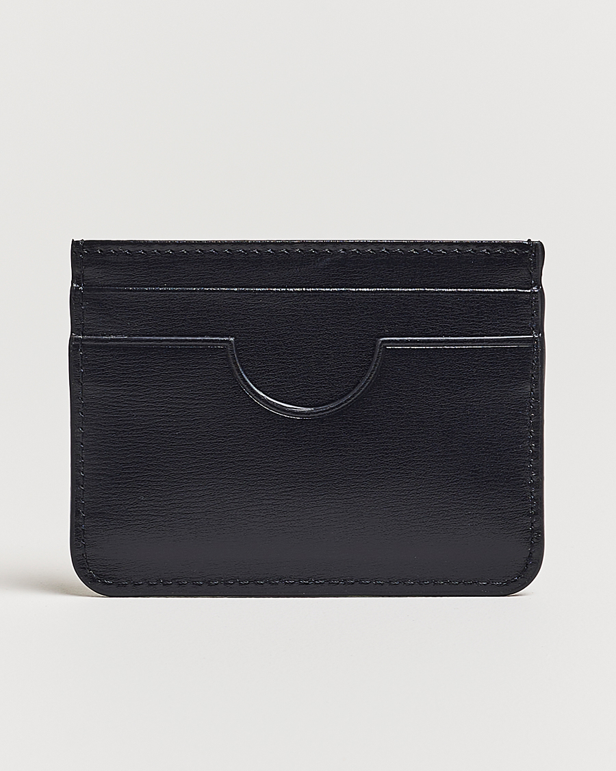 Heren | Portemonnees | AMI | Tonal Heart Logo Card Holder Black
