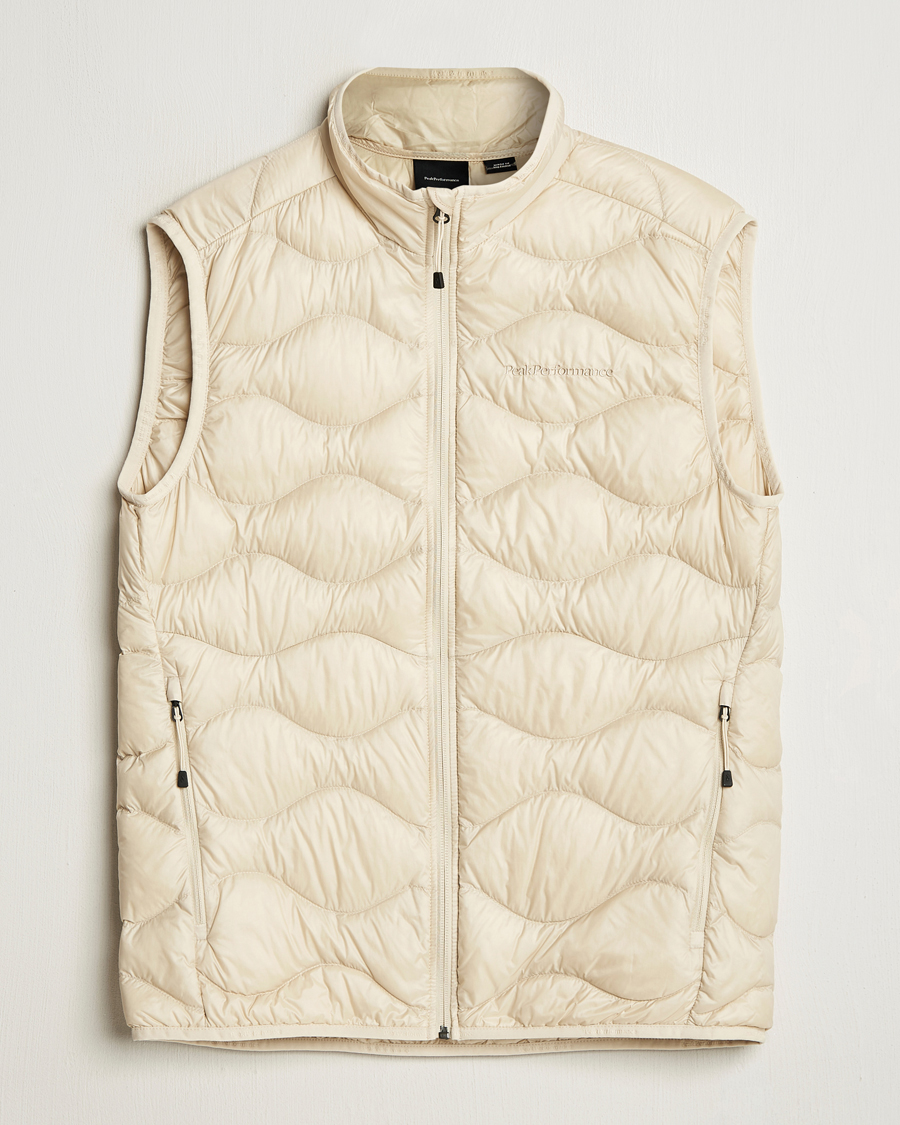 Heren | Jassen | Peak Performance | Helium Down Vest Sand Fog