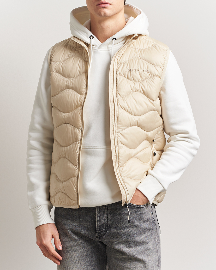 Heren | Jassen | Peak Performance | Helium Down Vest Sand Fog