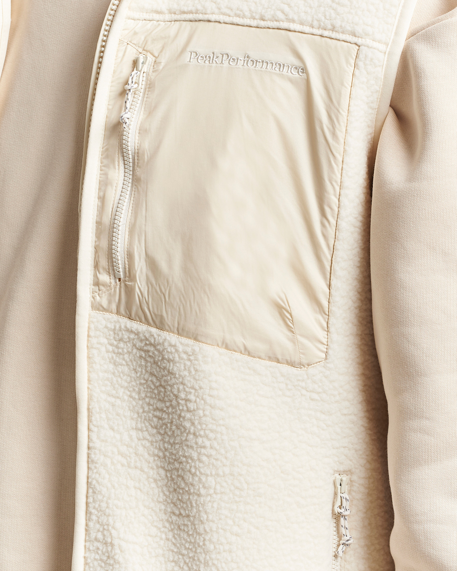 Heren | Truien | Peak Performance | Pile Vest Vintage White