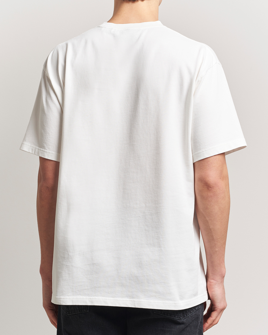 Heren | T-shirts | Peak Performance | Heavy Cotton Crew Neck T-Shirt Off White