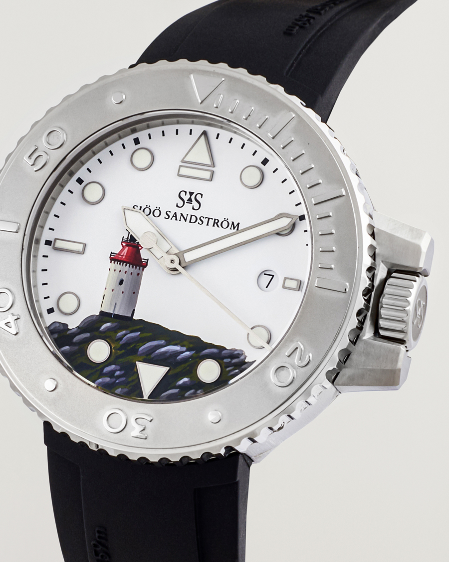 Heren | Sjöö Sandström Landsort Annual Edition White/Black | Sjöö Sandström | Landsort Annual Edition White/Black