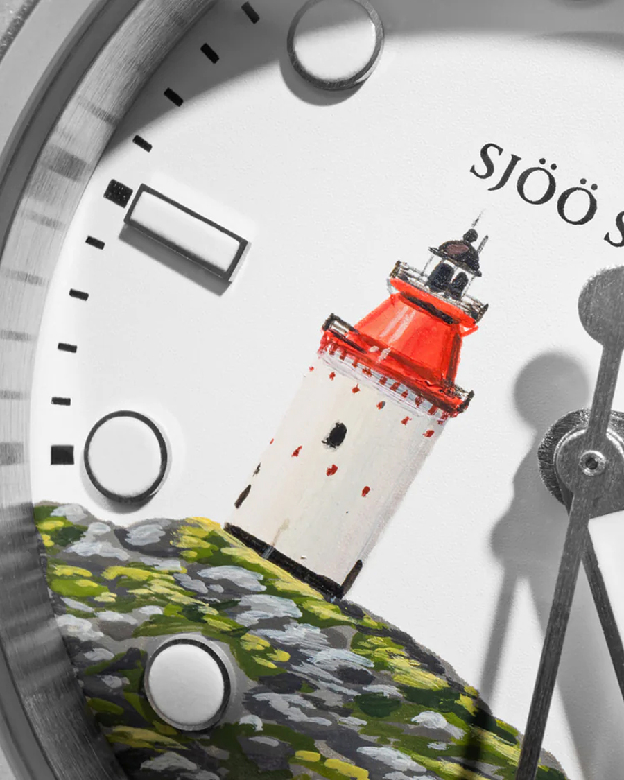 Heren | Sjöö Sandström Landsort Annual Edition White/Black | Sjöö Sandström | Landsort Annual Edition White/Black