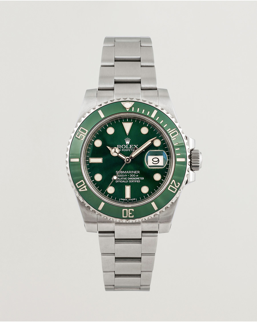 Heren | Rolex Pre-Owned Submariner Hulk | Rolex Pre-Owned | Submariner Hulk