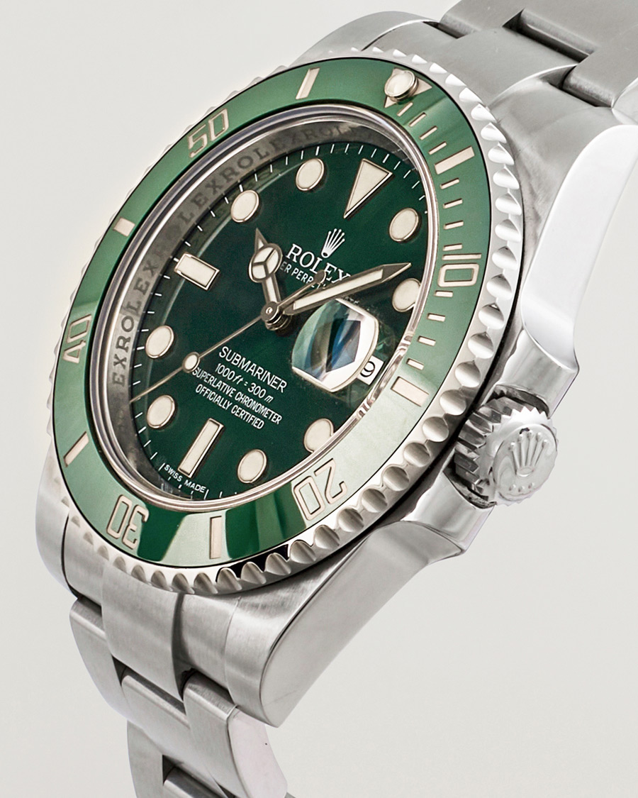 Heren | Rolex Pre-Owned Submariner Hulk | Rolex Pre-Owned | Submariner Hulk