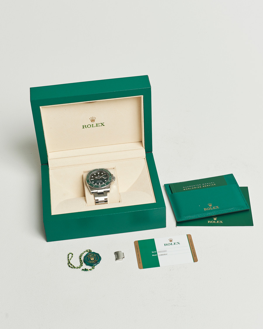 Heren | Rolex Pre-Owned Submariner Hulk | Rolex Pre-Owned | Submariner Hulk