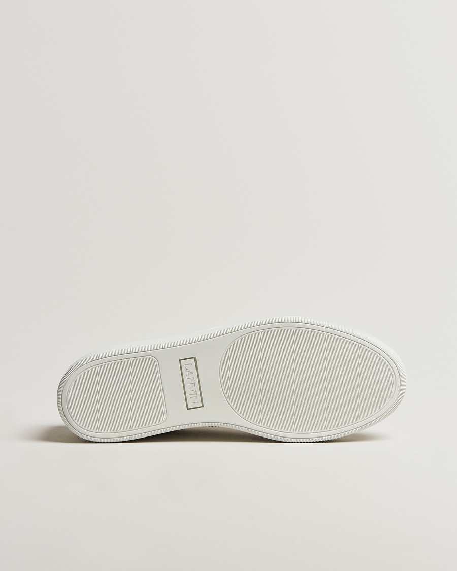 Heren | Sneakers | Lanvin | Patent Cap Toe Sneaker Ecru
