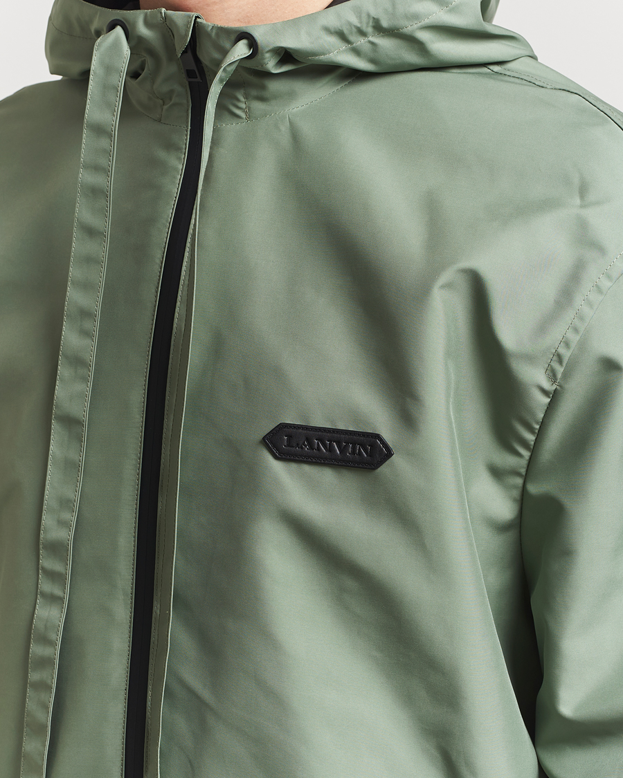 Heren | Jassen | Lanvin | Hooded Windbreaker Sage Green