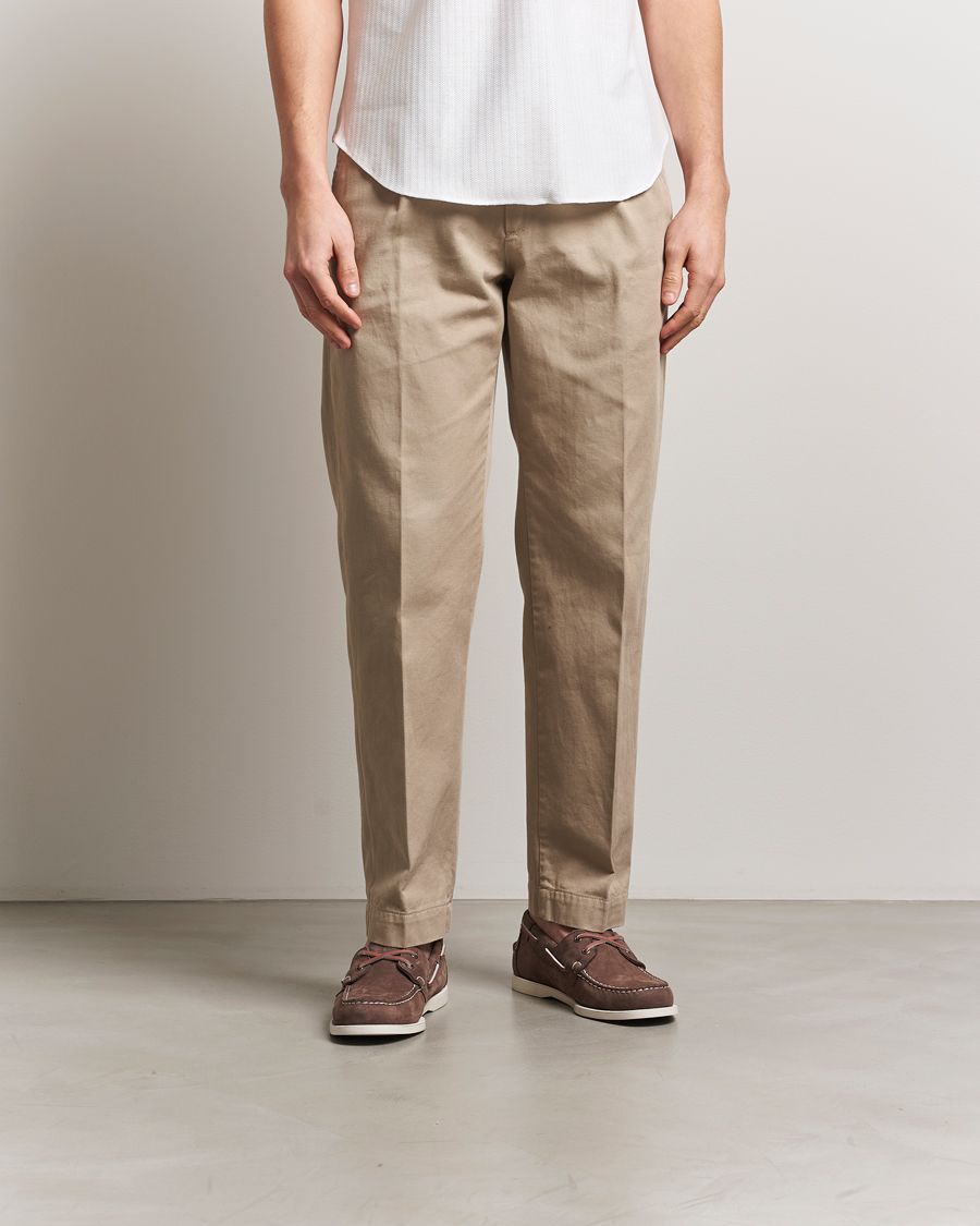 Heren | Bootschoenen | Sebago | Docksides Portland Nubuck Boat Shoe Dark Brown